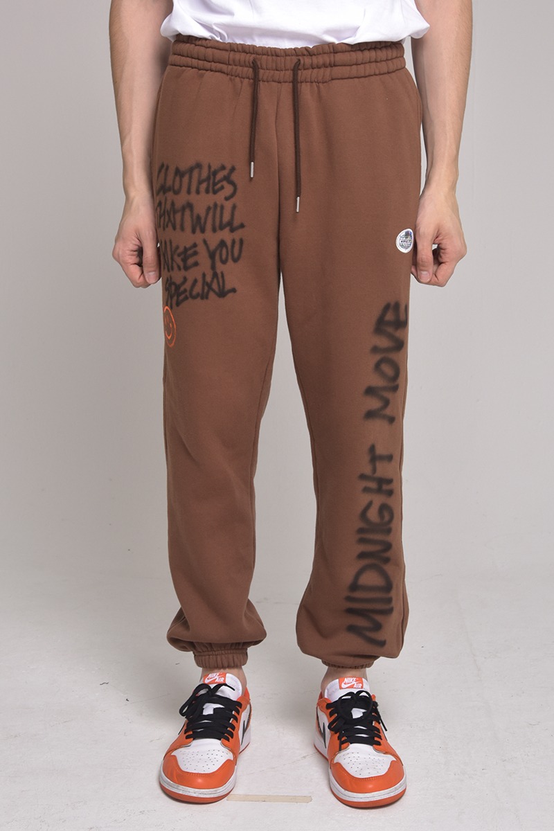 [unisex] spray pants (brown)